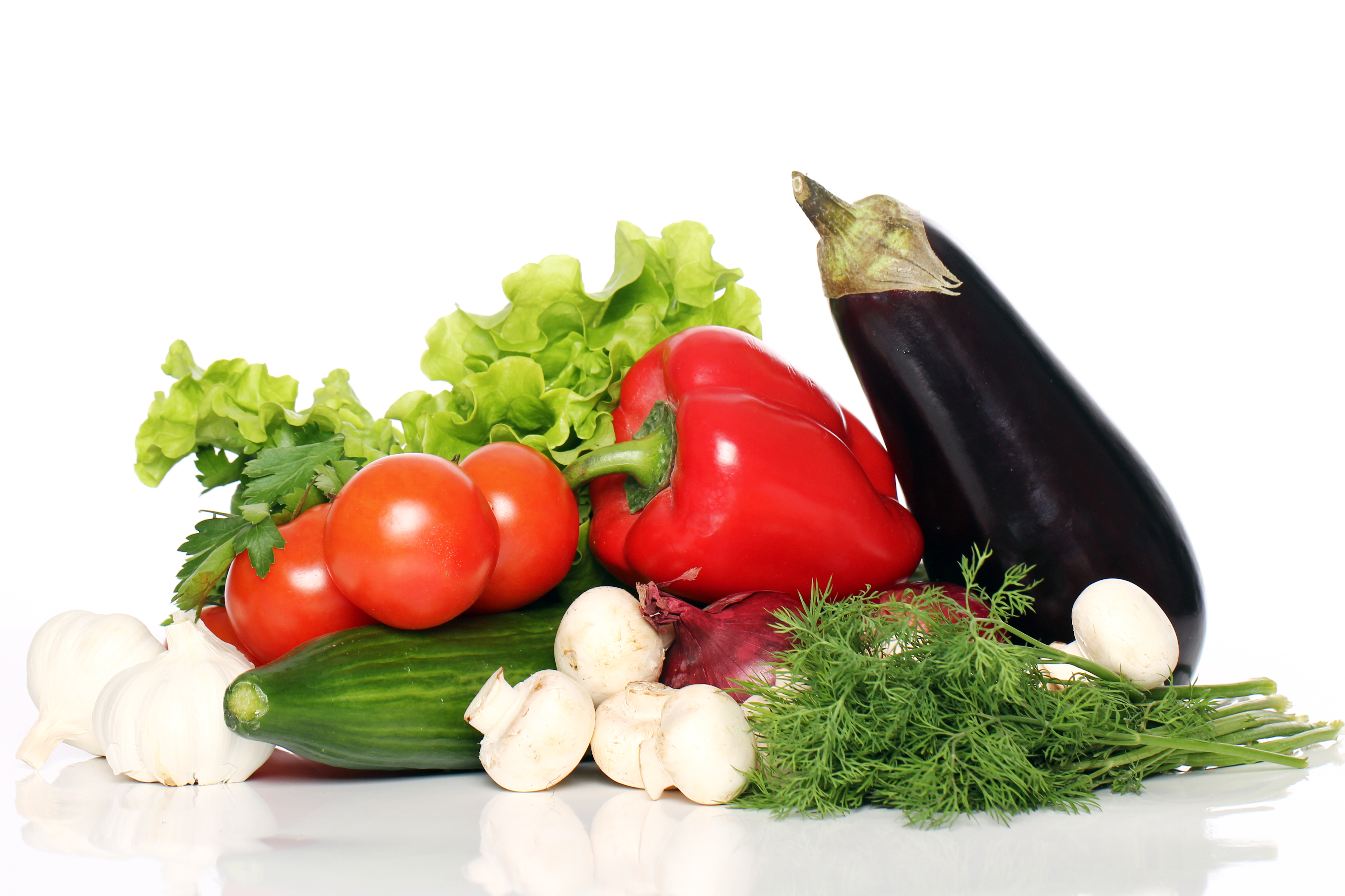 A colorful assortment of fresh vegetables